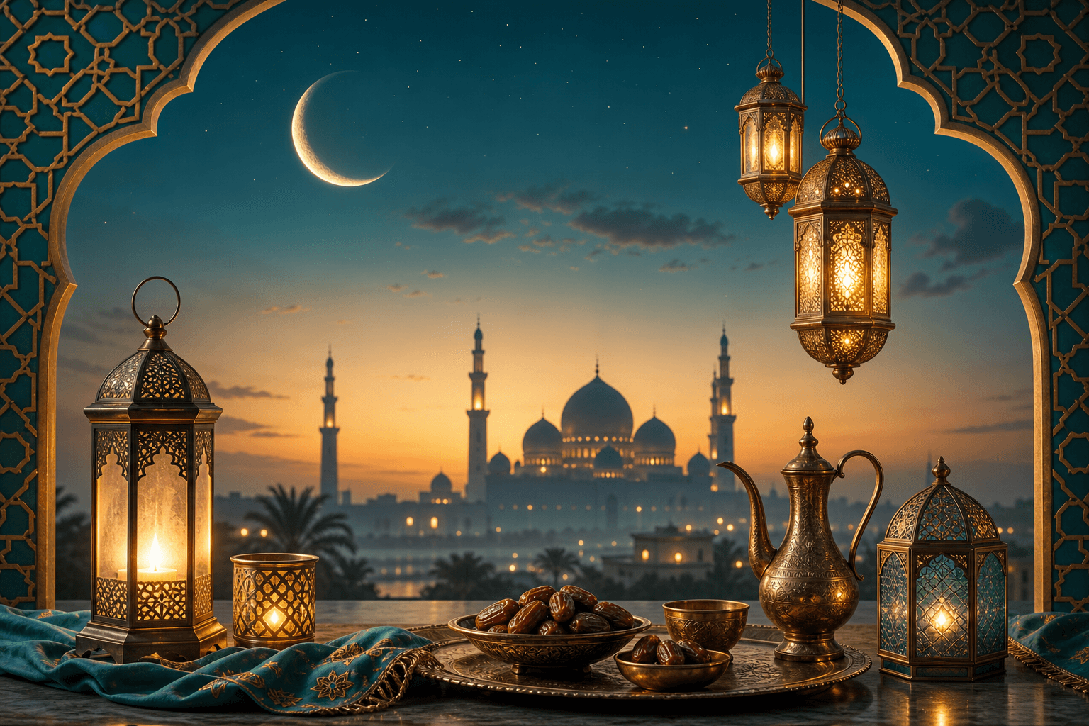 Beginn des Ramadan